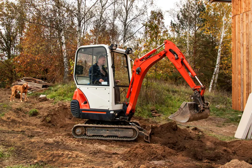 Construction Equipment In Use